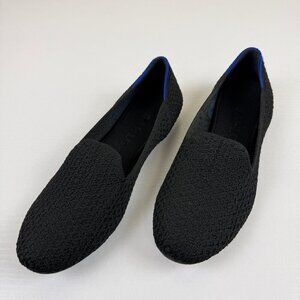 EUC The Retired Rothy's Black Honeycomb Flats